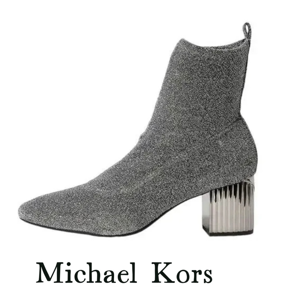 SB8 Michael Kors Women's Porter Mid Bootie Anthracite, US 9.5 M
